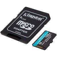 Kingston 128GB microSDXC Canvas Go Plus 170R A2 U3 V30 Card + ADP EAN: 740617301182 - 3