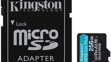 Kingston 256GB microSDXC Canvas Go Plus 170R A2 U3 V30 Card + ADP EAN: 740617301250