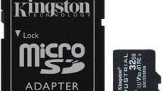 Kingston 32GB microSDHC Industrial C10 A1 pSLC Card + SD Adapter