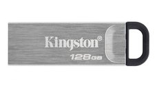 Kingston DataTraveler Kyson 128GB USB Flash Drive, USB 3.2, Argintiu