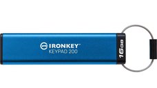 Kingston Keypad 200 Memorie USB de 16 GB, USB 3.2, Albastru