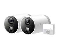 Kit camere Supraveghere WIFI, wireless TAPO C400S2, 2.4 GHz, WPA/WPA2- PSK, Detectează mișcarea,persoane, animale si autovehicul - 1
