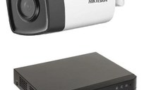 Kit supraveghere video 2MP Hikvision. Kitul contine: 2 x camere DS- 2CE17D0T-IT3F2C, 1 x DVR IDS-7204HUHI-M1/SC,