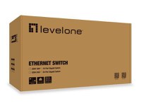 LevelOne GSW-2457 24-Port Gigabit Ethernet Switch, 440 x 220 x 44 mm - 1