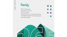 Licenta Cloud Retail Microsoft 365 Family English Subscriptie 1 an Medialess P8