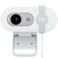 LOGITECH Brio 100 Full HD Webcam - OFF-WHITE - USB - 1