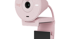 LOGITECH Brio 300 Full HD webcam - ROSE - USB