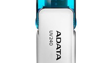 Memorie USB Flash Drive ADATA 32GB, UV240, USB 2.0, Alb