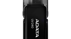 Memorie USB Flash Drive ADATA 64GB, UV240, USB 2.0, Negru