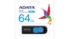 Memorie USB Flash Drive Adata AUV128-64G-RBE, 64GB, USB 3.2, negru