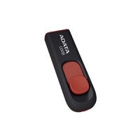 Memorie USB Flash Drive ADATA C008, 64GB, USB 2.0, negru - 1