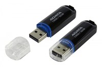 Memorie USB Flash Drive ADATA C906, 32GB, USB 2.0, negru - 1