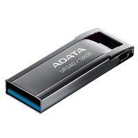 Memorie USB Flash Drive ADATA UR340, 128GB, USB 3.2, black metalic - 1