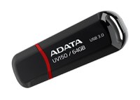 Memorie USB Flash Drive ADATA UV150, 64Gb, USB 3.0, negru - 2