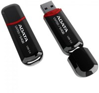 Memorie USB Flash Drive ADATA UV150, 64Gb, USB 3.0, negru - 1