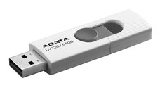 Memorie USB Flash Drive ADATA UV220 64Gb, USB 2.0, alb