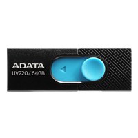 Memorie USB Flash Drive ADATA UV220 64Gb, USB 2.0, negru - 1