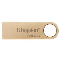 Memorie USB Flash Drive Kingston 128GB 220MB/s Metal USB 3.2 Gen 1 DataTraveler SE9 G3 - 1