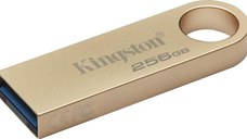 Memorie USB Flash Drive Kingston 256GB 220MB/s Metal USB 3.2 Gen 1 DataTraveler SE9 G3