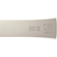 Memorie USB Flash Drive Samsung 128GB BAR Plus, USB 3.1 Gen1, Champaign Silver - 1