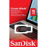 Memorie USB Flash Drive SanDisk Cruzer Blade, 16GB, USB 2.0 - 2
