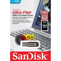 Memorie USB Flash Drive SanDisk Ultra Flair, 64GB, USB 3.0 - 2