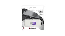 Memorie USB Kingston microDuo 3C 128GB, USB 3.0, Violet
