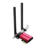 Mercusys adaptor Tri-Band, WI-FI, Bluetooth 5.2 PCI-E MA86XE, Standarde wireless: IEEE 802.11 a/ac/ax 5 GHz, IEEE 802.11 b/g/n/a - 1