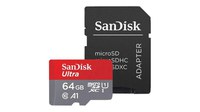 Micro Secure Digital Card SanDisk Extreme, 64GB, Clasa 10, R/W speed: up to 100MB/s/, 90MB/s, include adaptor SD (pentru telefon - 3