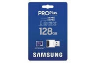 MicroSDHC PRO PLUS 128GB, Class10/Grade 3 cu cititor de carduri - 1