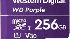 MicroSDXC Card WD Purple SC QD101 Ultra Endurance 256GB, SDA 6.0, Speed Class 10, TBW 128