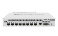 MIKROTIK ETHERNET SW 8P SFP+, CRS309-1G-8S+IN, Procesor: 98DX8208 Dual core, 800 MHz, Dimensiuni: 141 x 115 x 28 mm, RouterOS / - 1