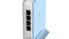 MIKROTIK home Access Point hAP lite, RB941-2ND-TC, 4* 10/100 Ethernetports, 1* CPU core count, CPU nominal frequency: 650 MHz, R