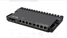 MIKROTIK, RB5009UG+S+IN Indoor router, Procesor: 350-1400 (auto) MHz 4 core, 1 GB RAM, Storage 1GB NAND, RouterOS license 5, con