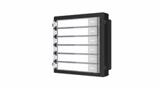 Modul de extensie videinterfon cu sase butoane de apelare Hikvision DS-KD-KK montaj aplicat sau ingropat (acesoriile de montaj n