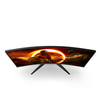 Monitor 31.5" AOC CQ32G2SE/BK, Curved 1500R, Gaming, QHD 2560*1440, 165Hz, 1 ms, VA, WLED, Flicker free, Free sync Premium, 16:9 - 13