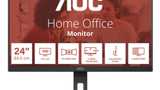 Monitor AOC 24E3QAF, 23.8 inch Full HD cu garantie de 3 ani