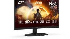 Monitor AOC C27G42FE pentru Gaming, 27 inch, Rezolutie 1920 x 1080, Culoare Negru si Rosu, Garantie 3 Ani