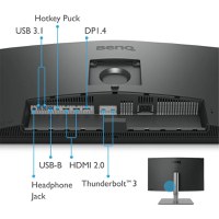 MONITOR BENQ PD2725U 27 inch, Panel Type: IPS, Backlight: LED backlight ,Resolution: 3840x2160, Aspect Ratio: 16:9, Refresh Rate - 3