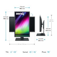 MONITOR BENQ SW321C 31.5 inch, Panel Type: IPS, Backlight: LEDbacklight, Resolution: 3840x2160, Aspect Ratio: 16:9, Refresh Rate - 10