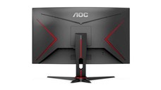 Monitor LED AOC C24G2AE/BK, 23.6inch, FHD VA, 1 ms, 165Hz, negru si rosu
