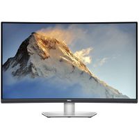 Monitor LED DELL curbat, S3221QSA, 31.5", 4K UHD 3840x2160 @ 60Hz, 16:9, VA, 3000:1, 4ms, 300 cd/m2, VESA, HDMI, DP, USB, Height - 1