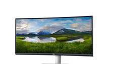 Monitor LED Dell Curved S3422DW, 34inch, VA WQHD, 4ms, 100Hz, alb