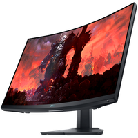 Monitor LED Dell Gaming S2722DGM, 27" QHD 2560x1440 165Hz VA Panel 16:9 Curved 99% sRGB, 350 cd/m2, 3000:1, 178/178, 1ms (MPRT) - 2
