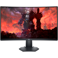 Monitor LED Dell Gaming S2722DGM, 27" QHD 2560x1440 165Hz VA Panel 16:9 Curved 99% sRGB, 350 cd/m2, 3000:1, 178/178, 1ms (MPRT) - 1