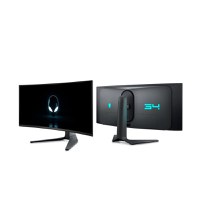 Monitor LED Gaming Dell Alienware AW3423DWF, 34inch, QD OLED, 0.1ms, 165Hz, negru - 1