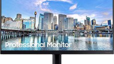 Monitor LED IPS Samsung LF24T450FQRXEN, 23.8inch, FHD IPS, 5ms, 75Hz, negru