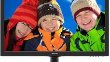 Monitor LED Philips 223V5LHSB2/00, V-line, 21.5'' 1920x1080@60Hz, 16:9, TN, 5ms, 200nits, Black, 3 Years, VESA100x100/VGA/HDMI/