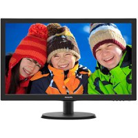 Monitor LED Philips 223V5LHSB2/00, V-line, 21.5'' 1920x1080@60Hz, 16:9, TN, 5ms, 200nits, Black, 3 Years, VESA100x100/VGA/HDMI/ - 1