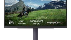 Monitor LG 27GS85Q-B, 27 inch, rezolutie 2560 x 1440, culoare Black, 2 ani garantie